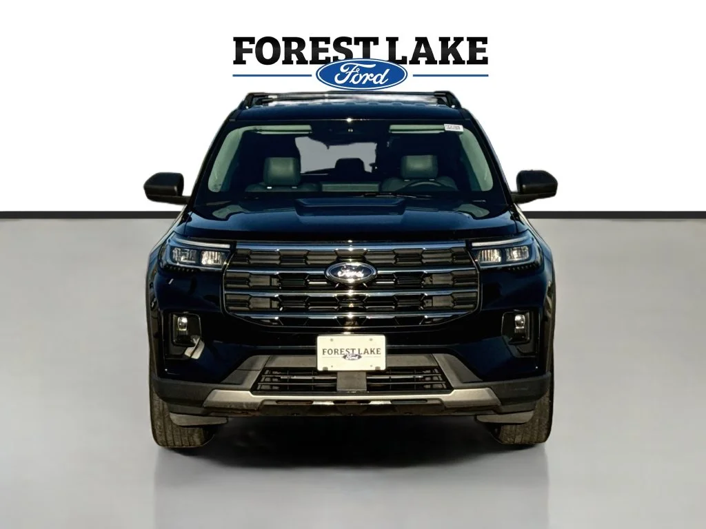 Certified 2025 Ford Explorer Active with VIN 1FMUK8DH3SGA63562 for sale in Forest Lake, Minnesota