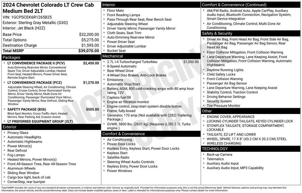Used 2024 Gray Chevrolet LT image 47