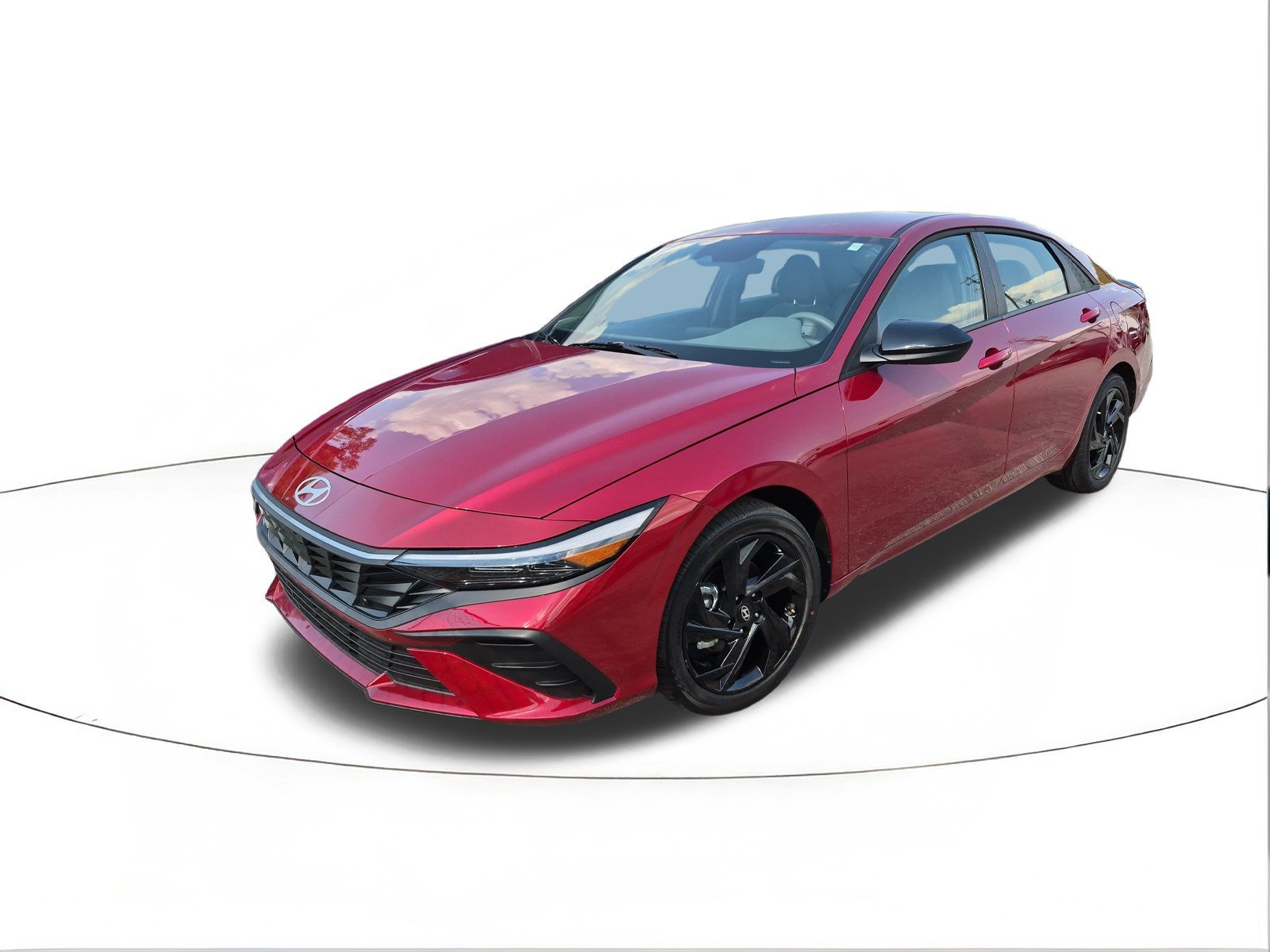 Used 2026 Ultimate Red Hyundai SEL Sport image 4