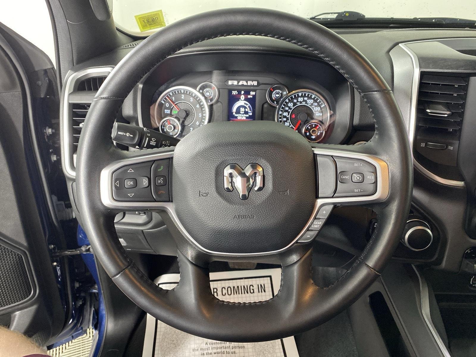 Used 2023 Patriot Blue Pearlcoat Ram Big Horn image 18