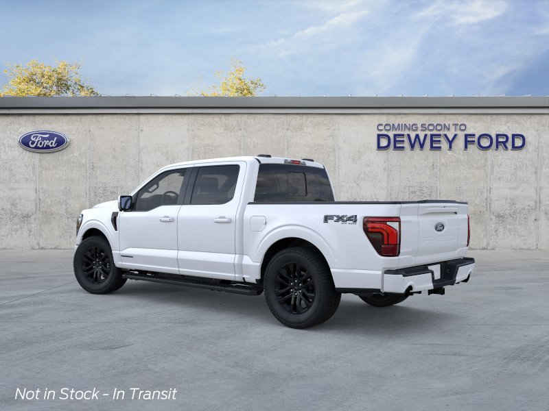 New 2026 Star White Metallic Tri-Coat Ford LARIAT image 4