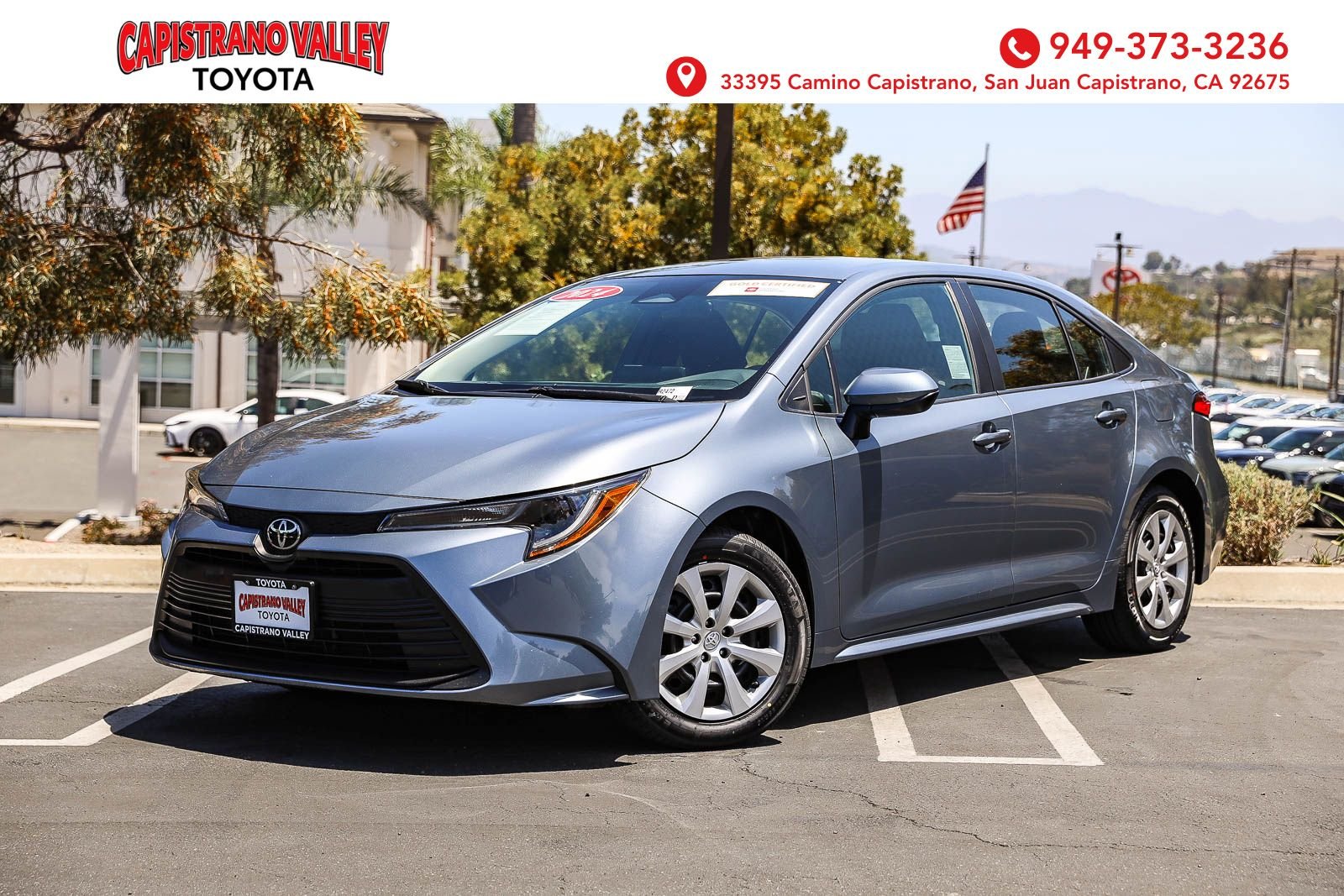 Certified Used 2024 CELESTITE GRAY ME. Toyota LE image 1