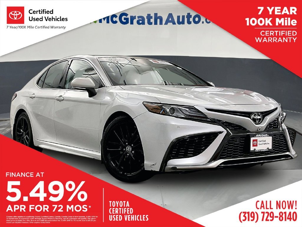 Used 2023 Beige Toyota XSE V6 image 1