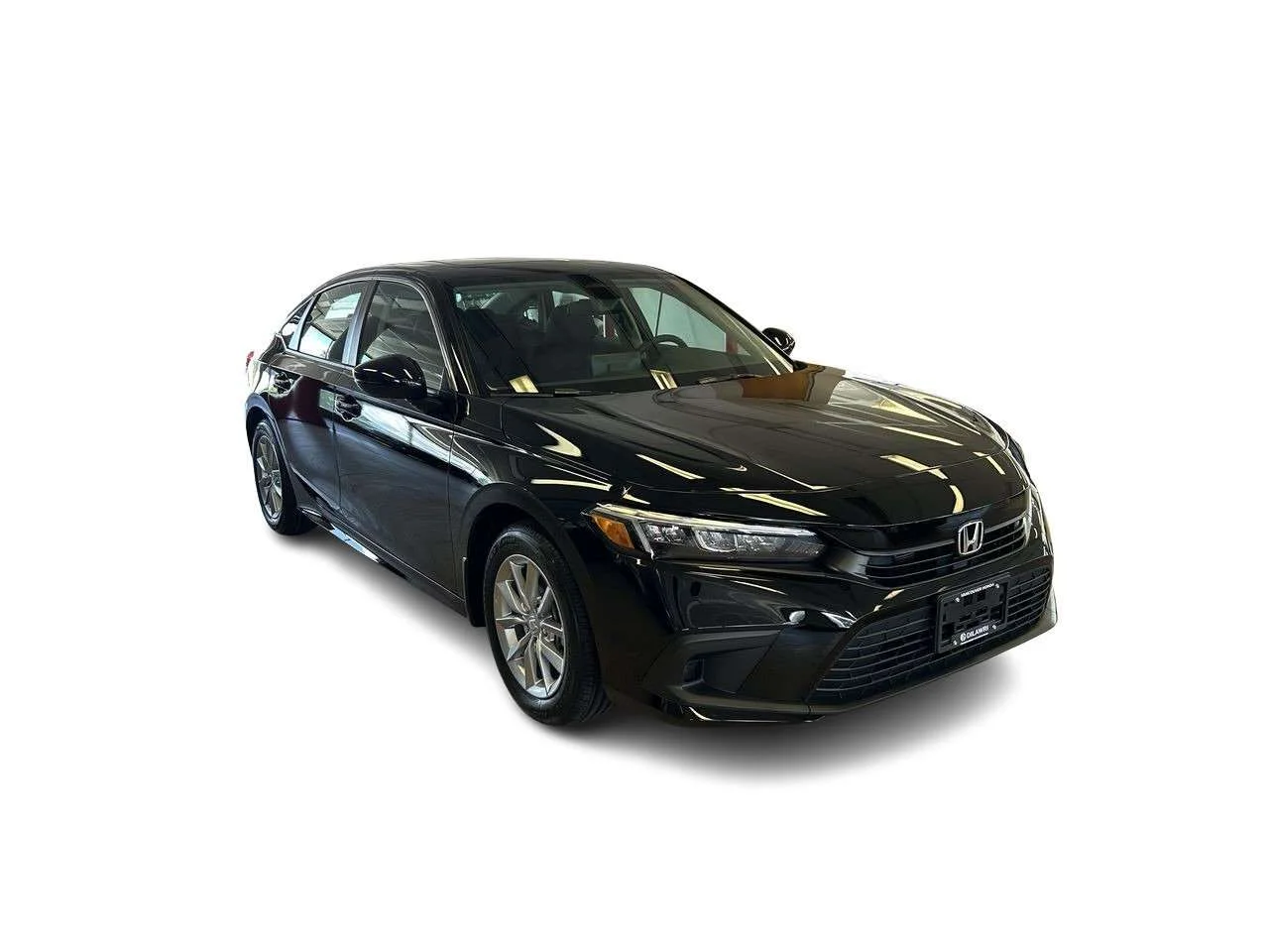 Used 2024 Crystal Black Pearl Honda Sedan EX CVT Certified Pre-Owned   No Accident   L image 17