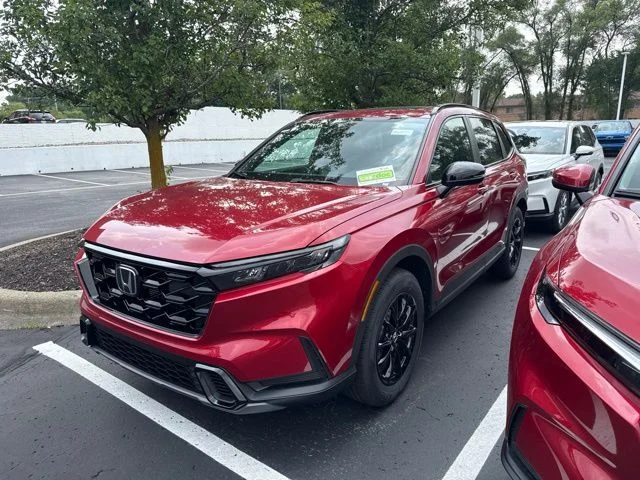 New 2026 Radiant Red Metallic Honda Sport image 1