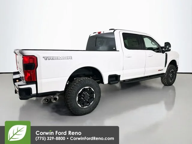 New 2026 Star White Metallic Tri-Coat Ford Lariat image 7