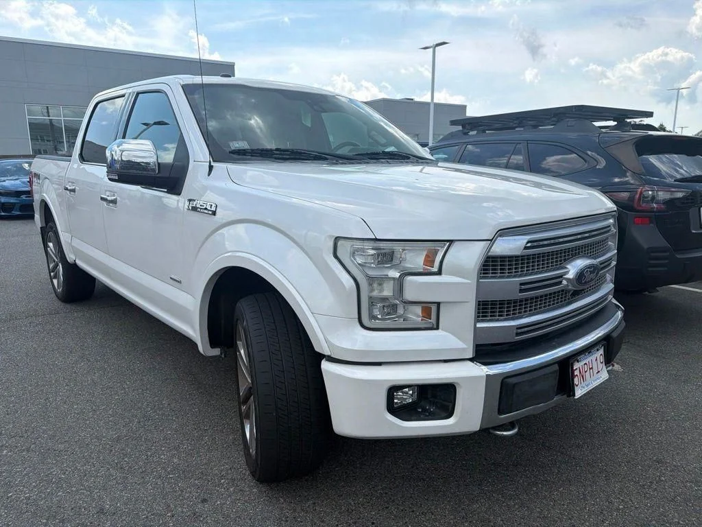Used 2016 White Ford Platinum image 3