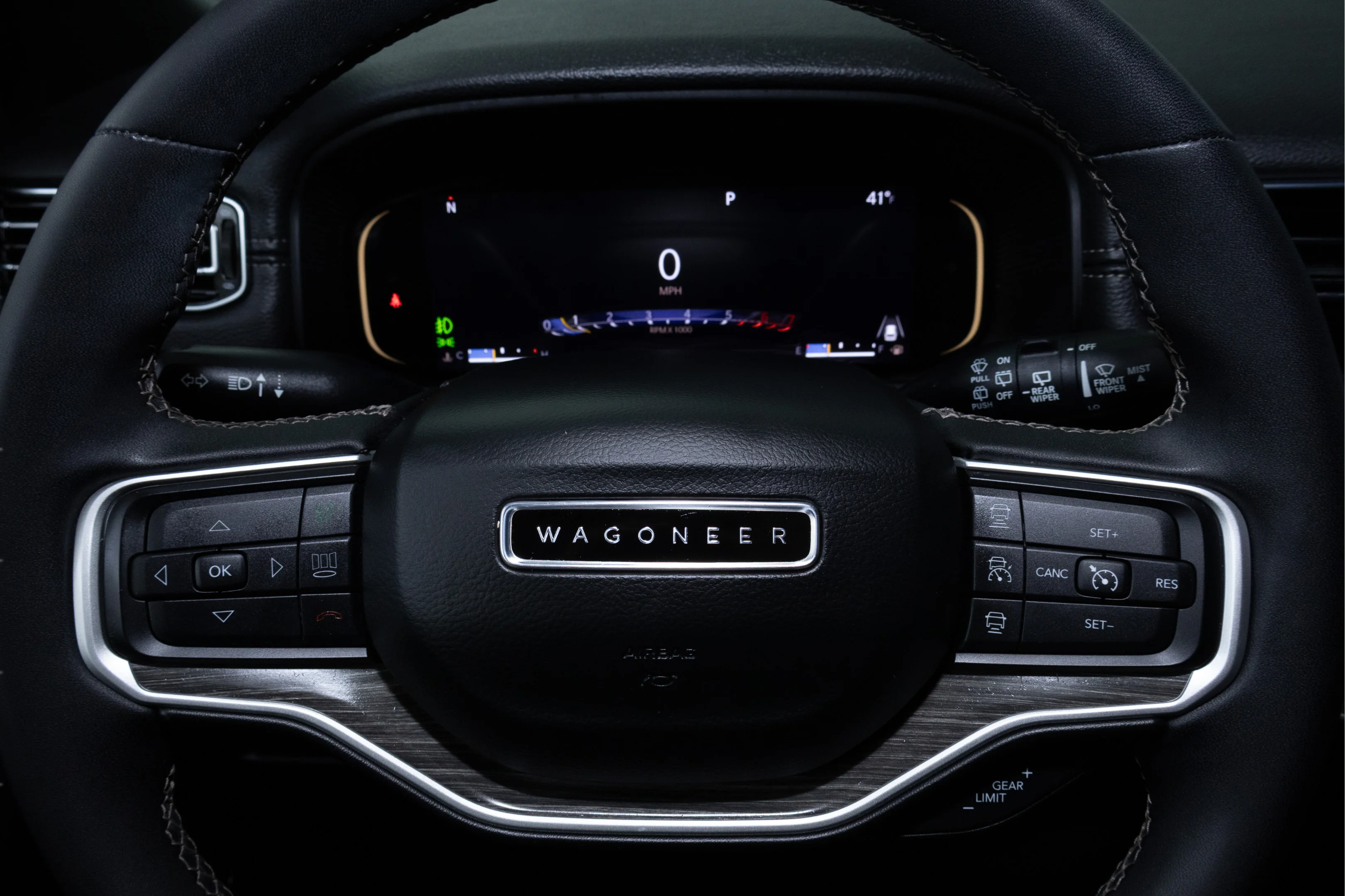 Used 2023 Diamond Black Crystal Pearlcoat Jeep Series II image 18