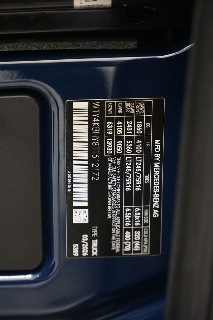New 2026 Steel Blue Mercedes-Benz Cargo 144 WB image 18