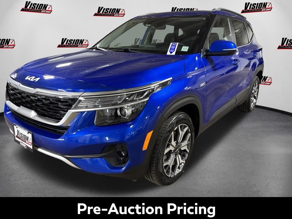 Used 2023 Blue Kia EX image 1