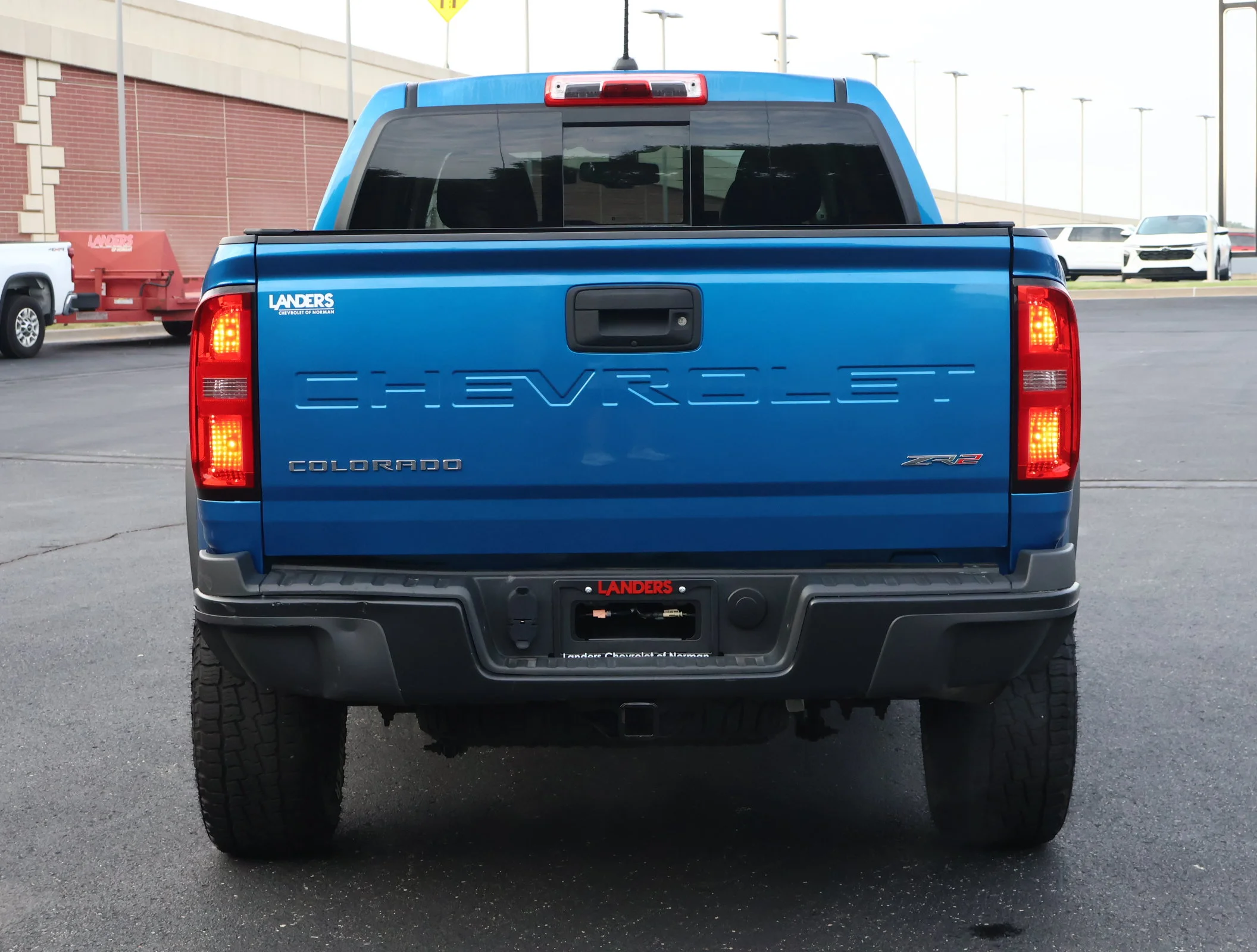 Used 2022 Bright Blue Metallic Chevrolet 4WD ZR2 image 29
