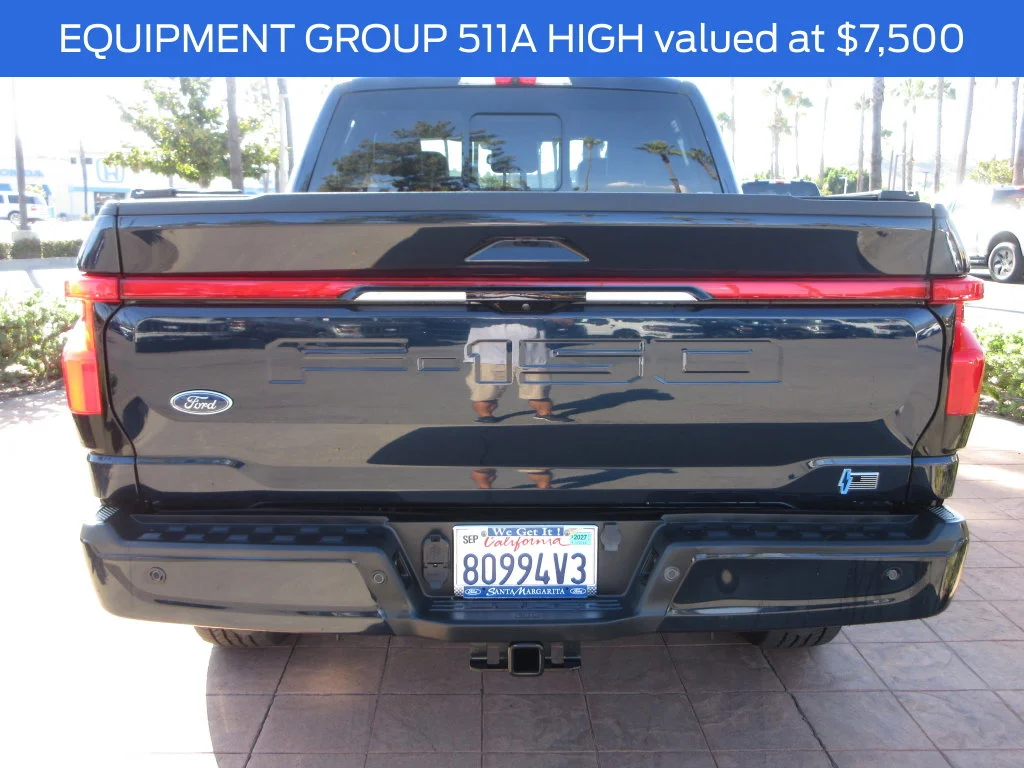 Certified Used 2023 Antimatter Blue Metallic Ford Lariat image 3