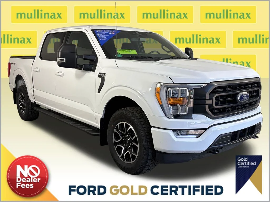 Certified Used 2023 White Ford XLT image 1