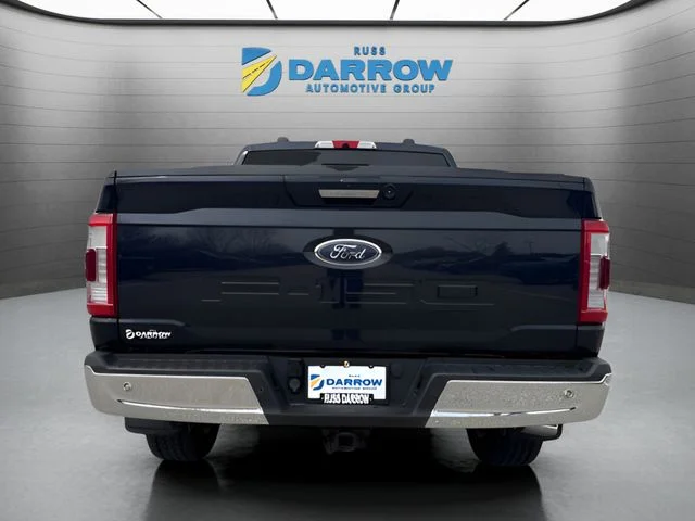 Used 2021 Blue Ford Lariat image 4