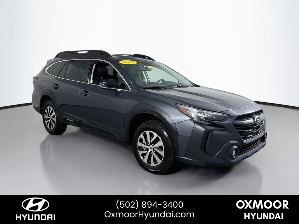 Used 2023 Magnetite Gray Metallic Subaru Premium image 1