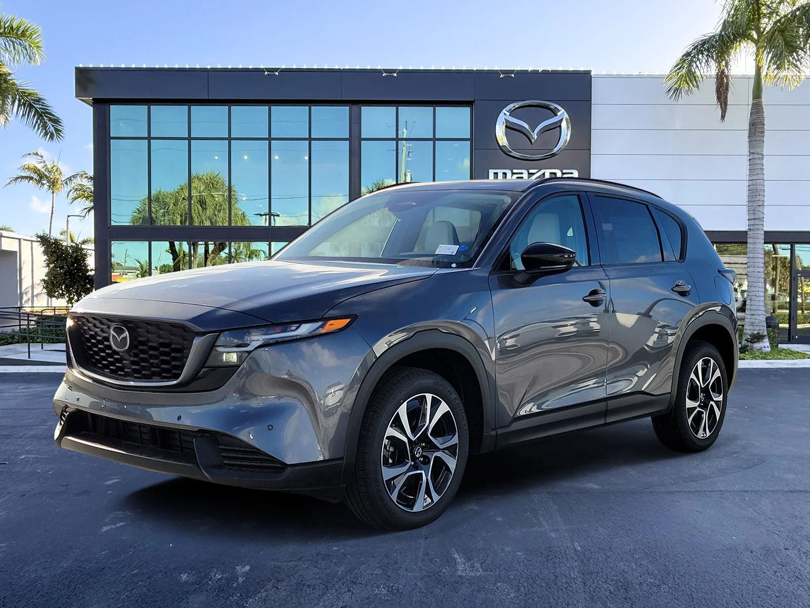 New 2026 Machine Gray Metallic Mazda 2.5 S Preferred AWD image 2