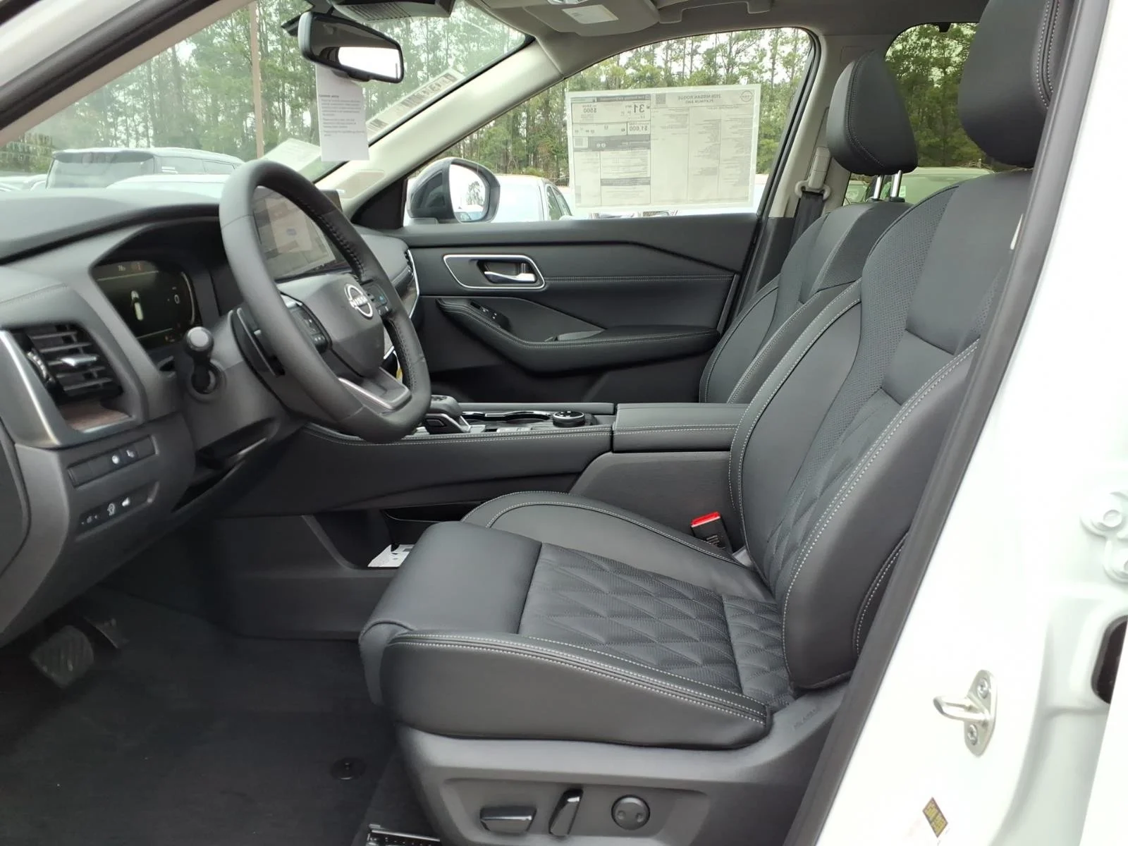 2026 Nissan Rogue Platinum White at Robbins Nissan