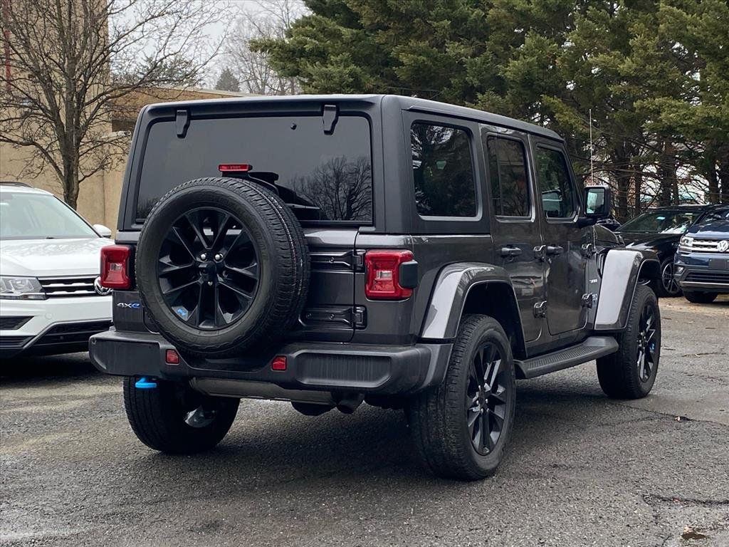 Used 2023 Gray Jeep Sahara 4xe image 3
