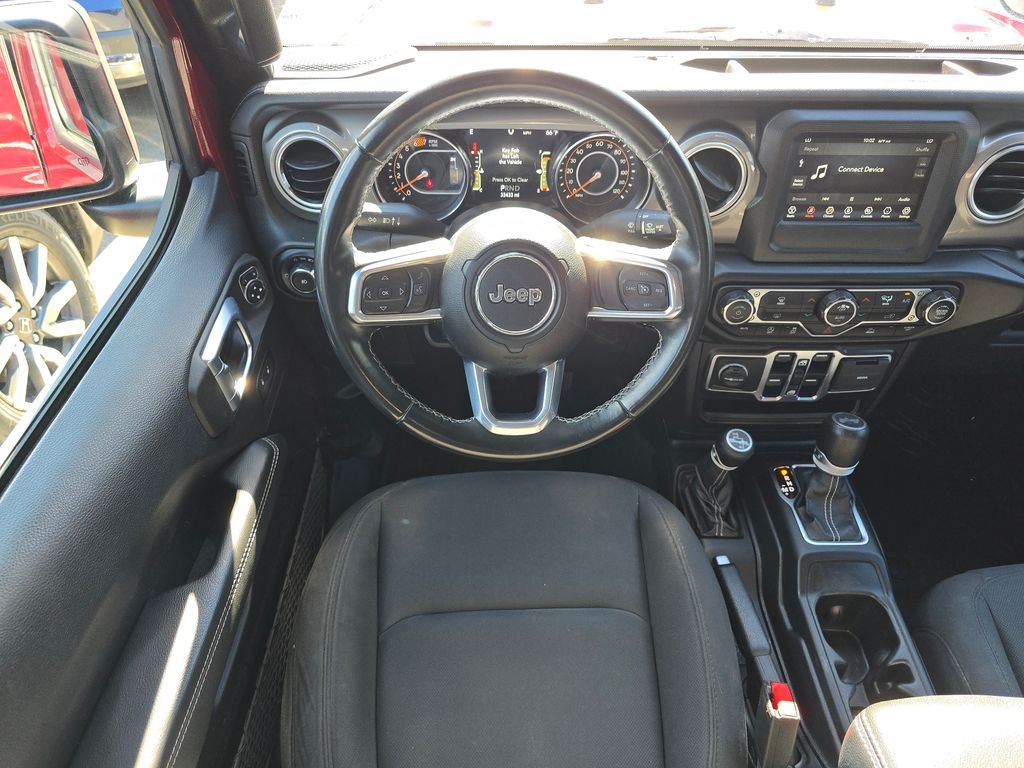 Used 2021 Red Jeep Unlimited Sahara image 17
