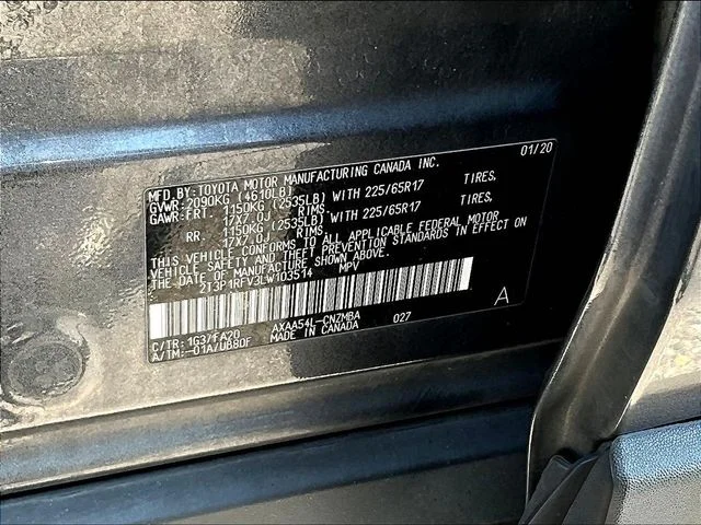 Used 2020 Gray Toyota XLE image 19