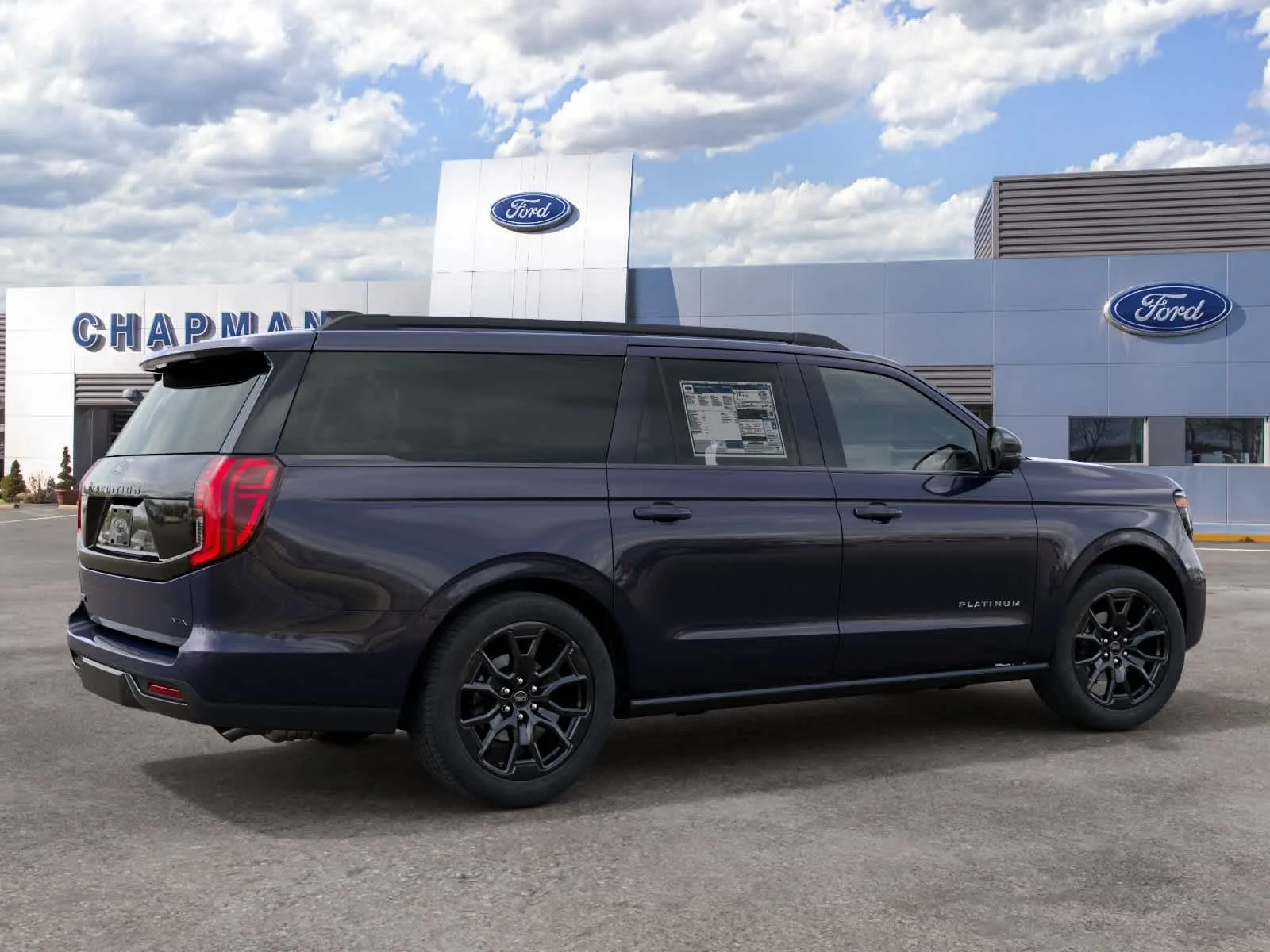 New 2027 Blue Ember Metallic Ford MAX Platinum image 6