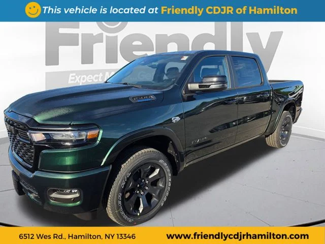 New 2026 Serrano-Green Metallic Exterior Paint RAM Big Horn/Lone Star image 1