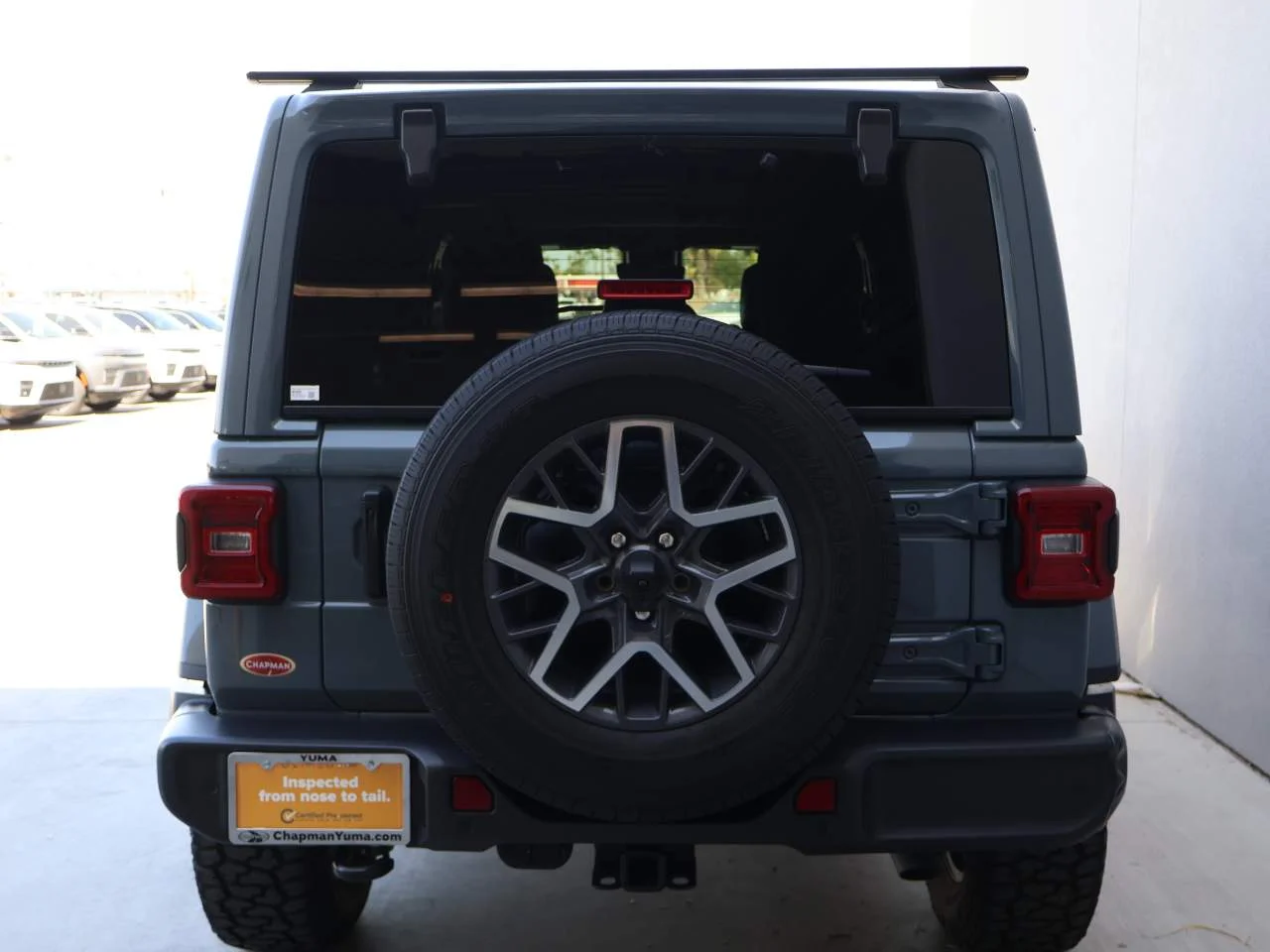 Used 2024 Silver Zynith Clear Coat Jeep Sahara image 4