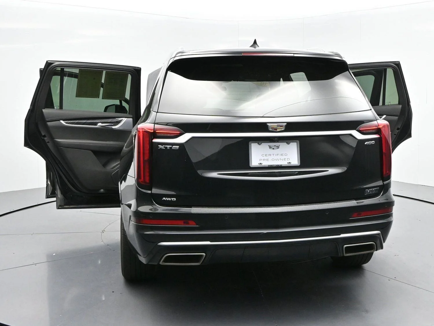 Used 2024 Stellar Black Metallic Cadillac Premium Luxury image 47