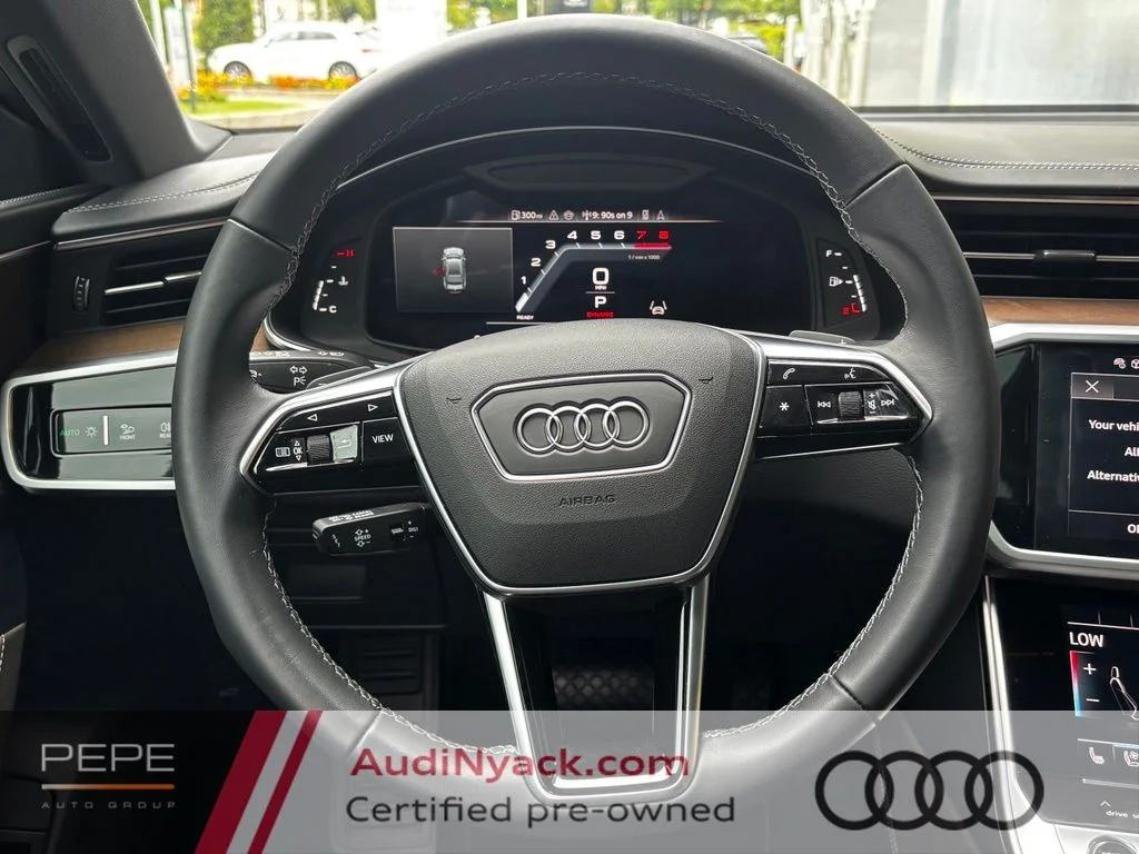 Certified Used 2024 Blue Audi 55 Prestige image 14