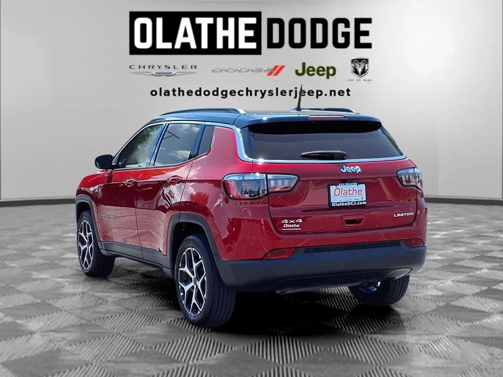 Certified Used 2025 Red Jeep Limited image 3