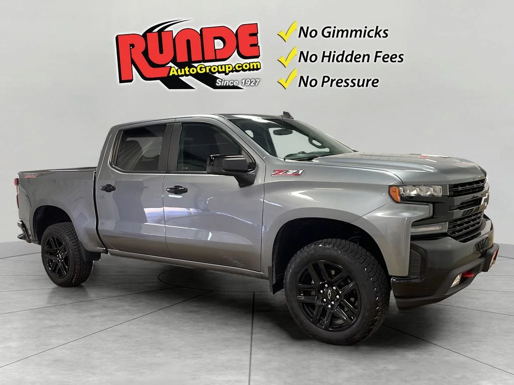 Used 2021 Satin Steel Metallic Chevrolet LT Trail Boss image 8