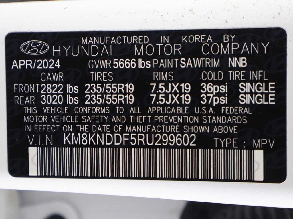 Used 2024 White Hyundai SEL image 43