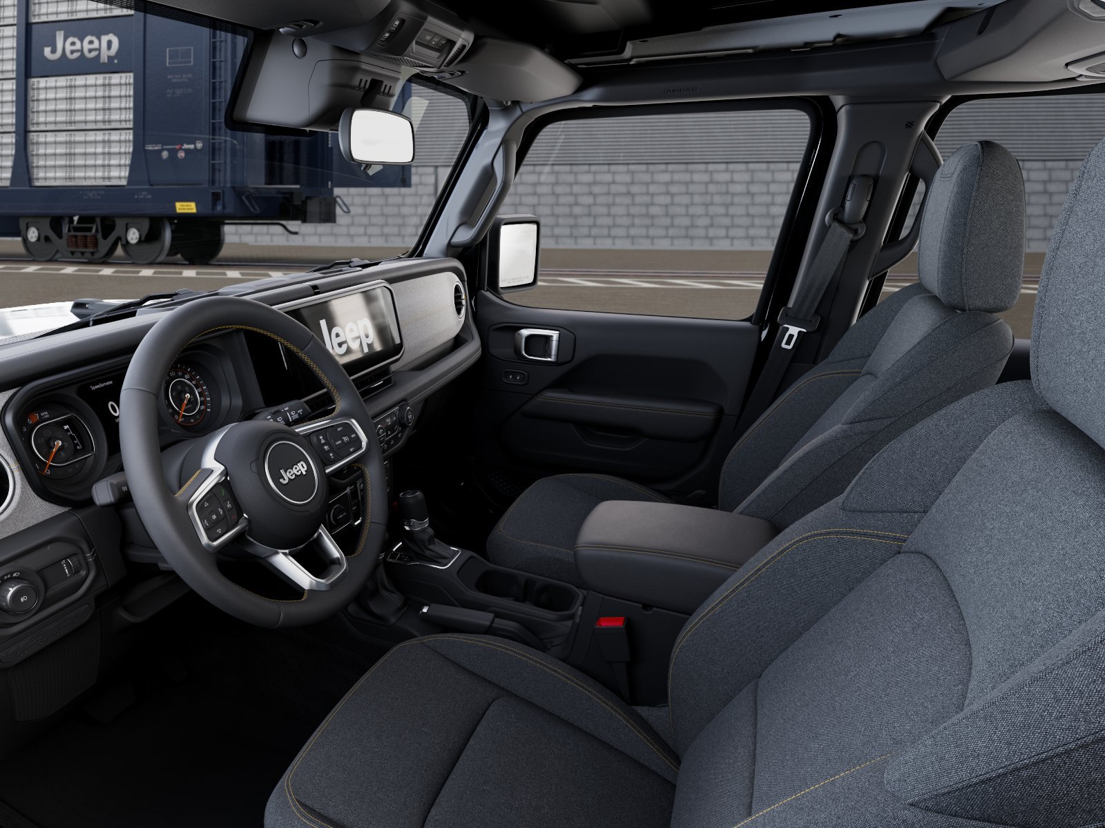 New 2027 Black Clear-Coat Paint Jeep Sahara image 22
