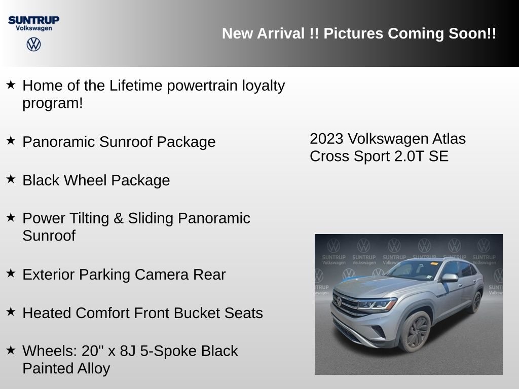 Used 2023 Silver Volkswagen 2.0T SE w/Technology image 6