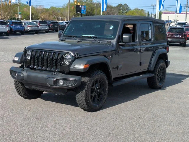 Used 2021 Gray Jeep Unlimited Willys image 7