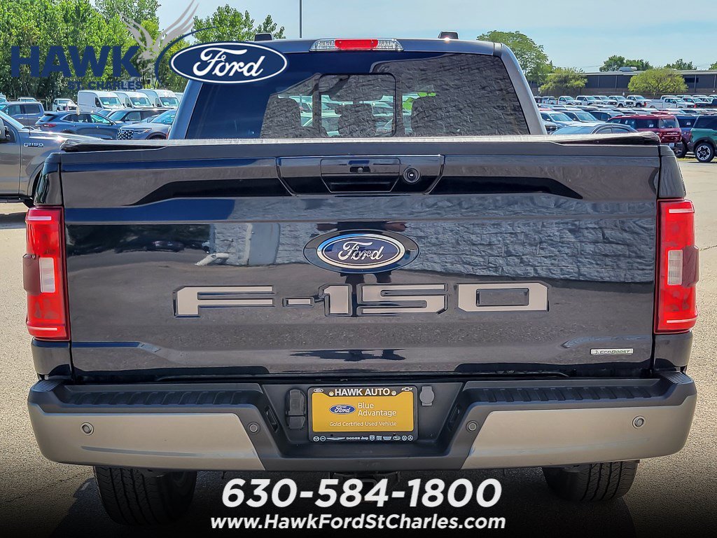Used 2023 Antimatter Blue Metallic Ford XLT image 5