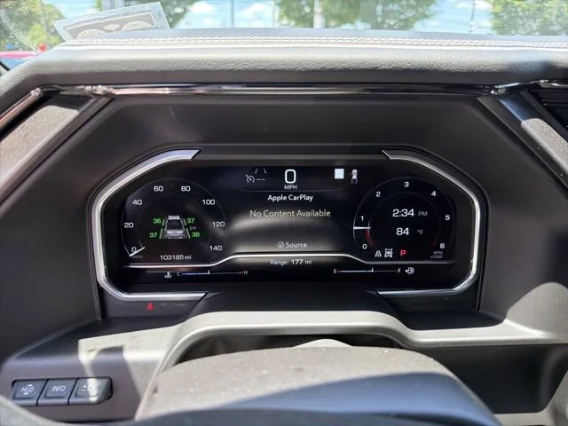 Used 2022 Titanium Rush Metallic GMC AT4X image 3