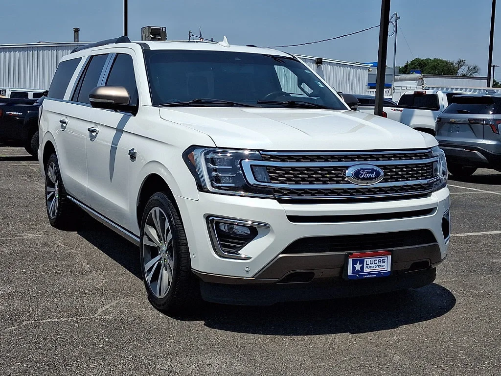 Used 2021 White Ford King Ranch MAX image 2