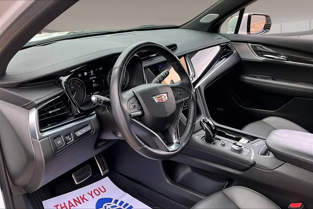 Certified Used 2024 Crystal White Tricoat Cadillac Sport image 13