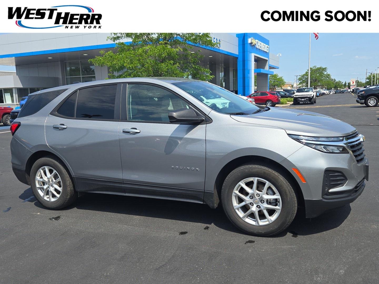 Used 2024 Sterling Gray Metallic Chevrolet LS image 1