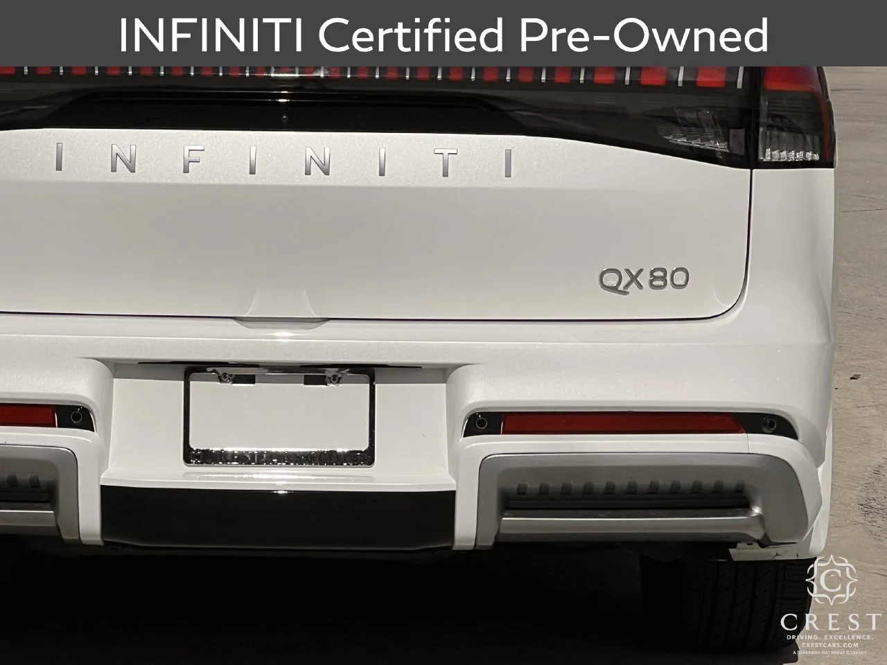 Certified Used 2026 Radiant White INFINITI LUXE image 6