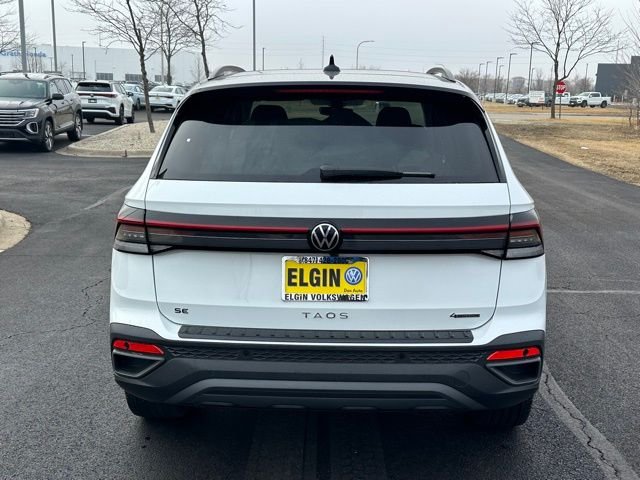 New 2026 Pure White W/Deep Black Roof Volkswagen 1.5T SE Black image 5