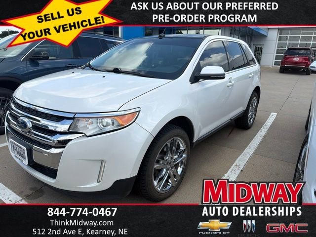 Used 2013 White Ford Limited image 1