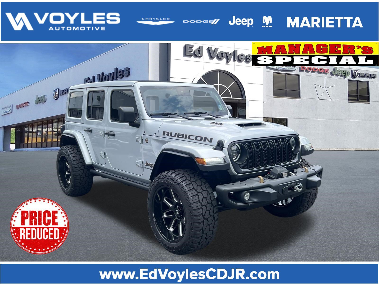 Used 2024 Silver Zynith Clearcoat Jeep Rubicon 392 image 1