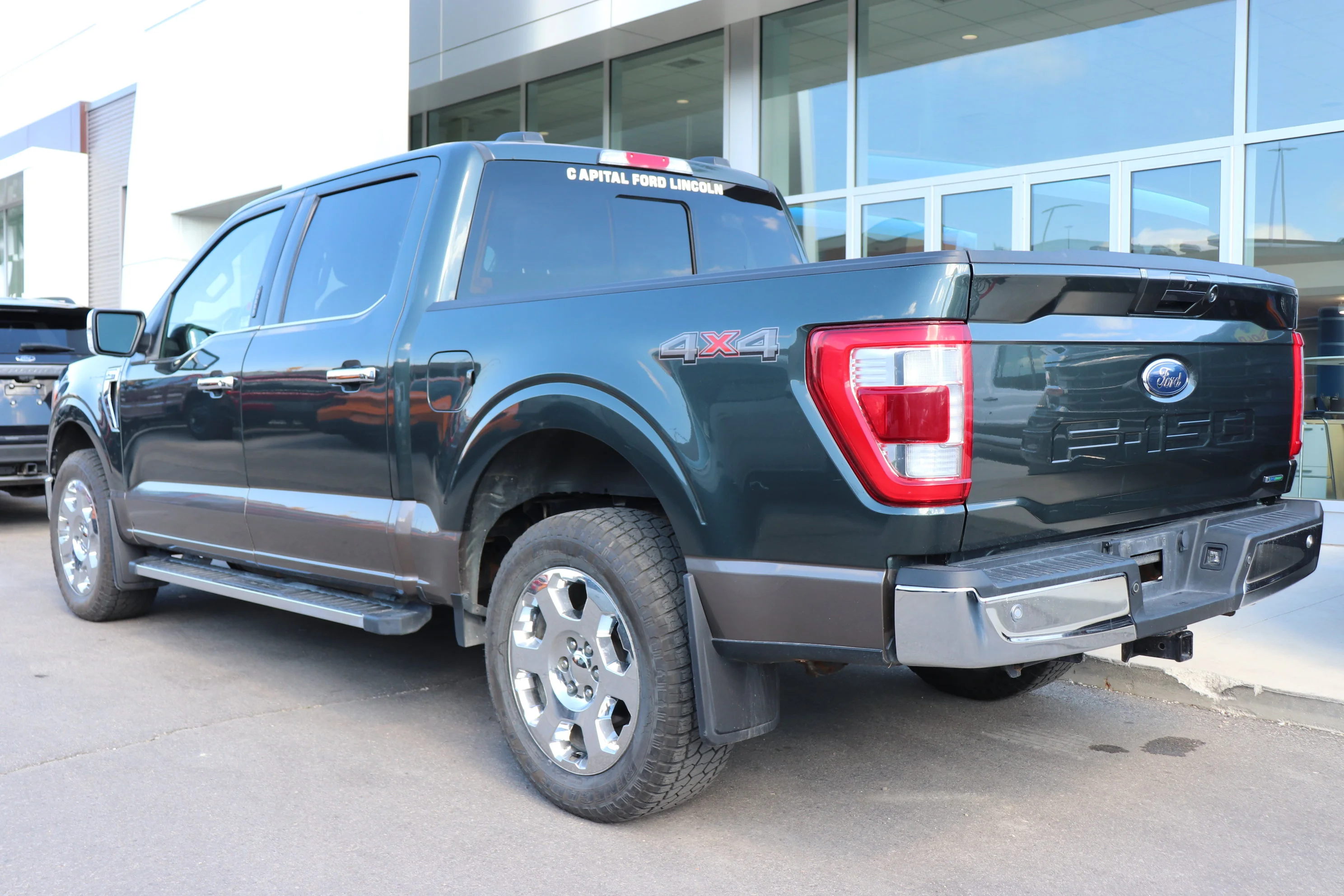 Used 2021 Green Ford XL 4WD SuperCrew 5.5