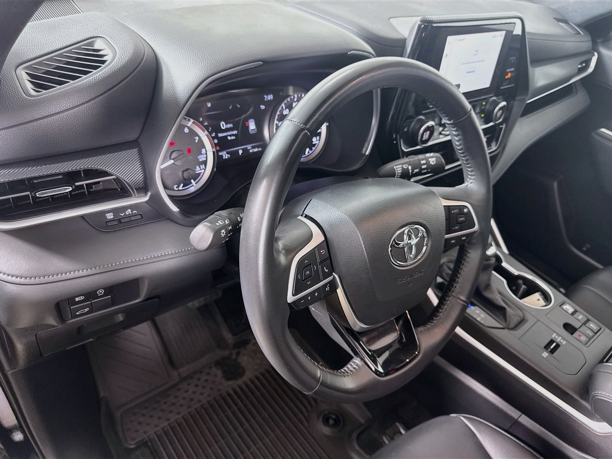 Used 2024 Midnight Black Metallic Toyota XSE image 9