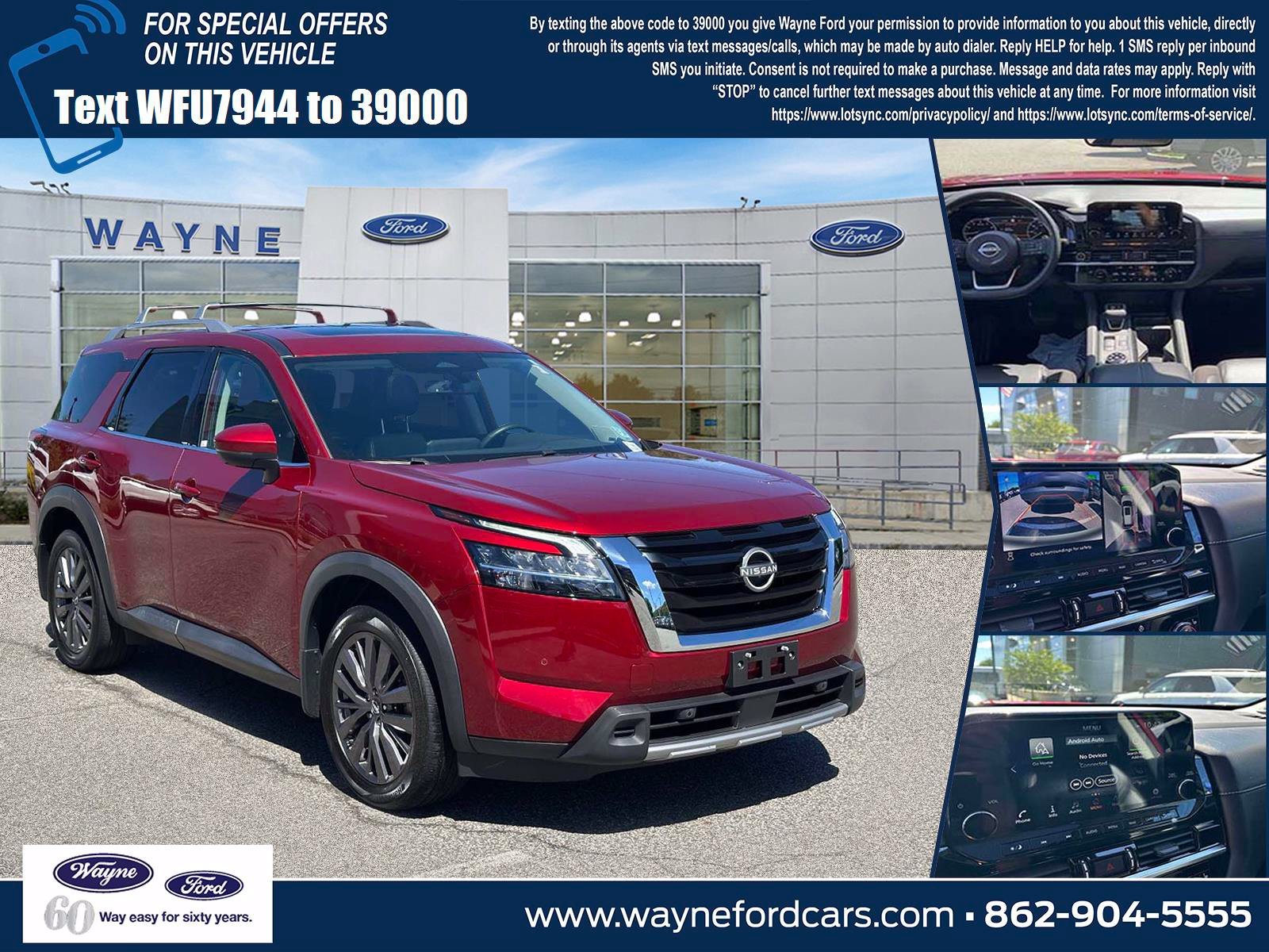 Used 2023 Scarlet Ember Nissan SL image 1