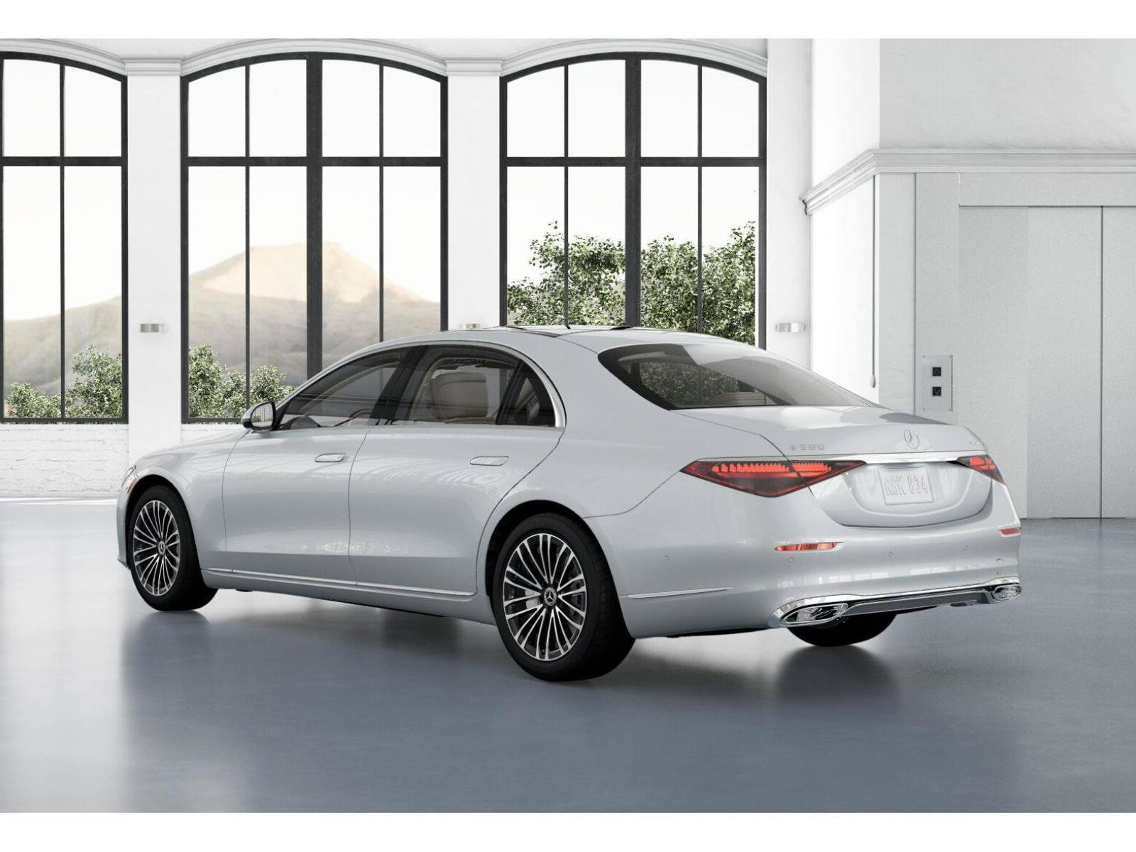 New 2026 MANUFAKTUR Moonlight White Metallic Mercedes-Benz S 580 image 42