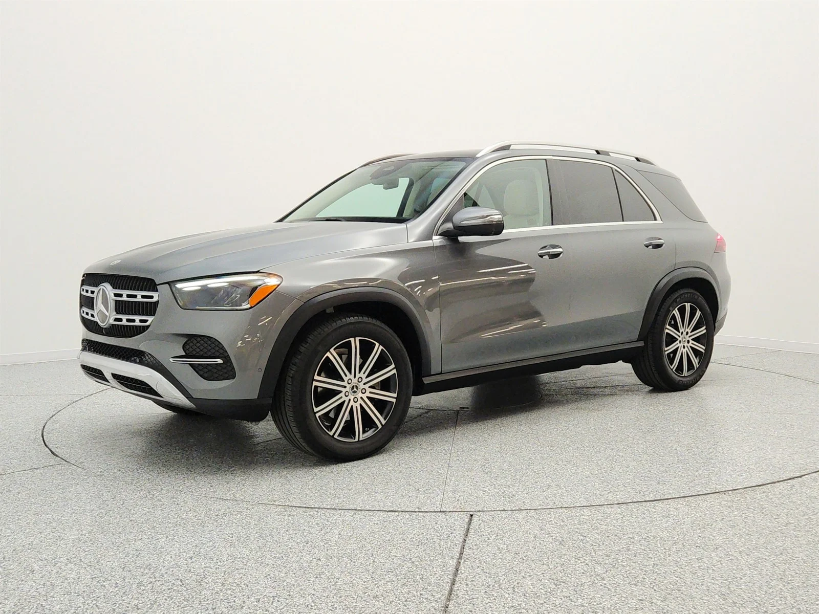 Certified Used 2024 Selenite Grey Metallic Mercedes-Benz GLE 350 4MATIC® SUV image 1