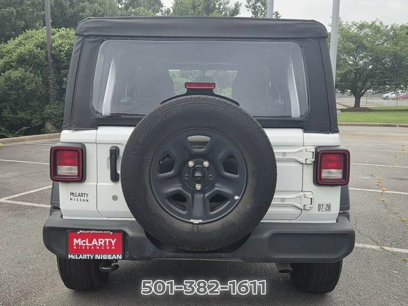 Used 2023 Bright White Clearcoat JEEP SPORT 4 DOOR 4X4 image 4